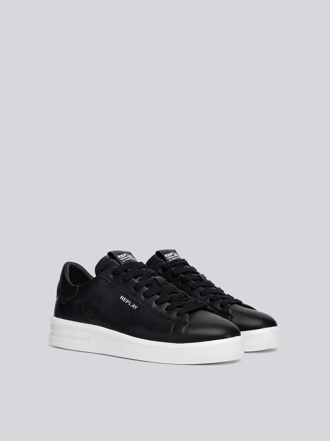 UNIVERSITY M DIRECT LEATHER SNEAKERS