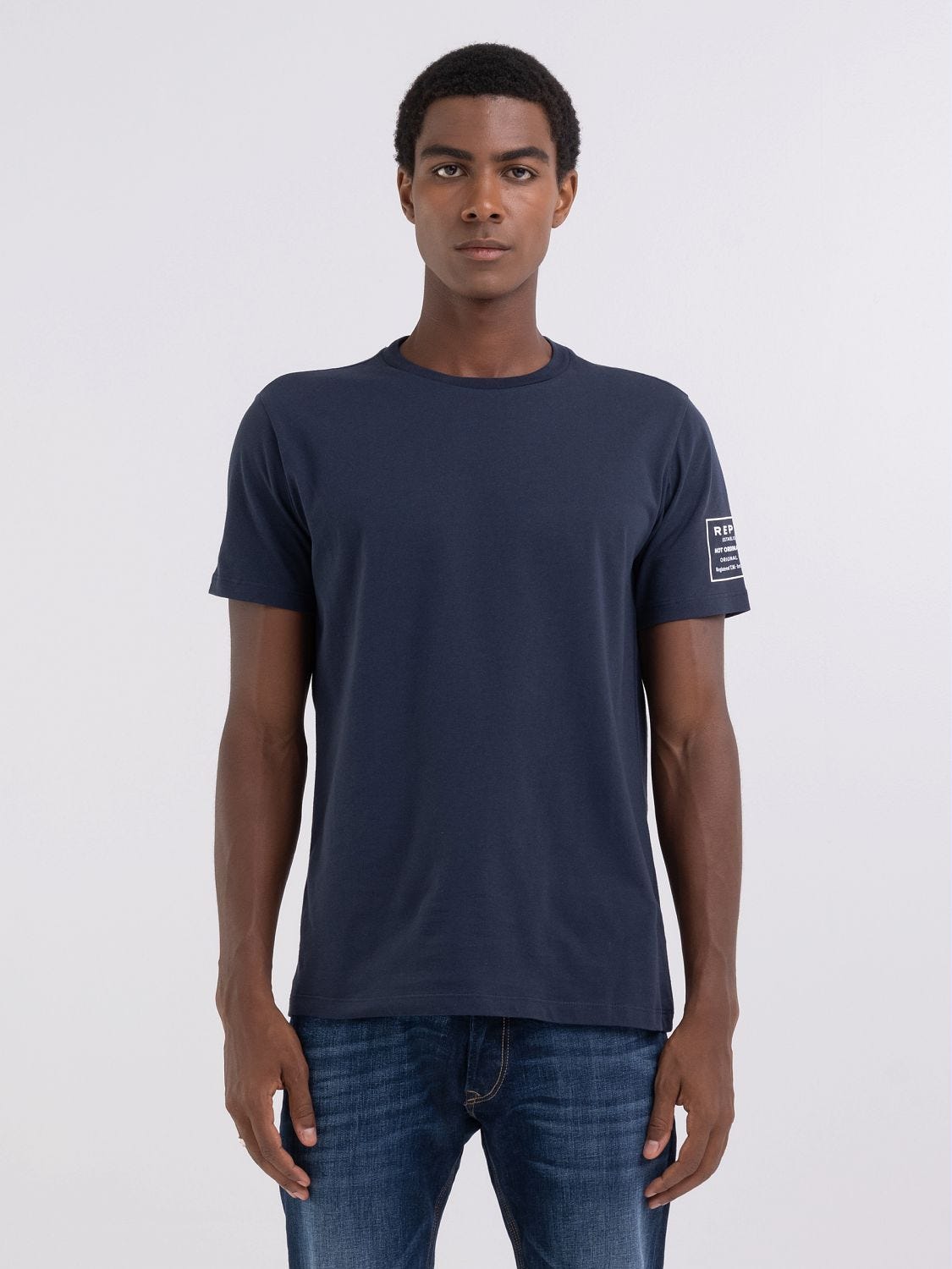Crewneck t shirt with print