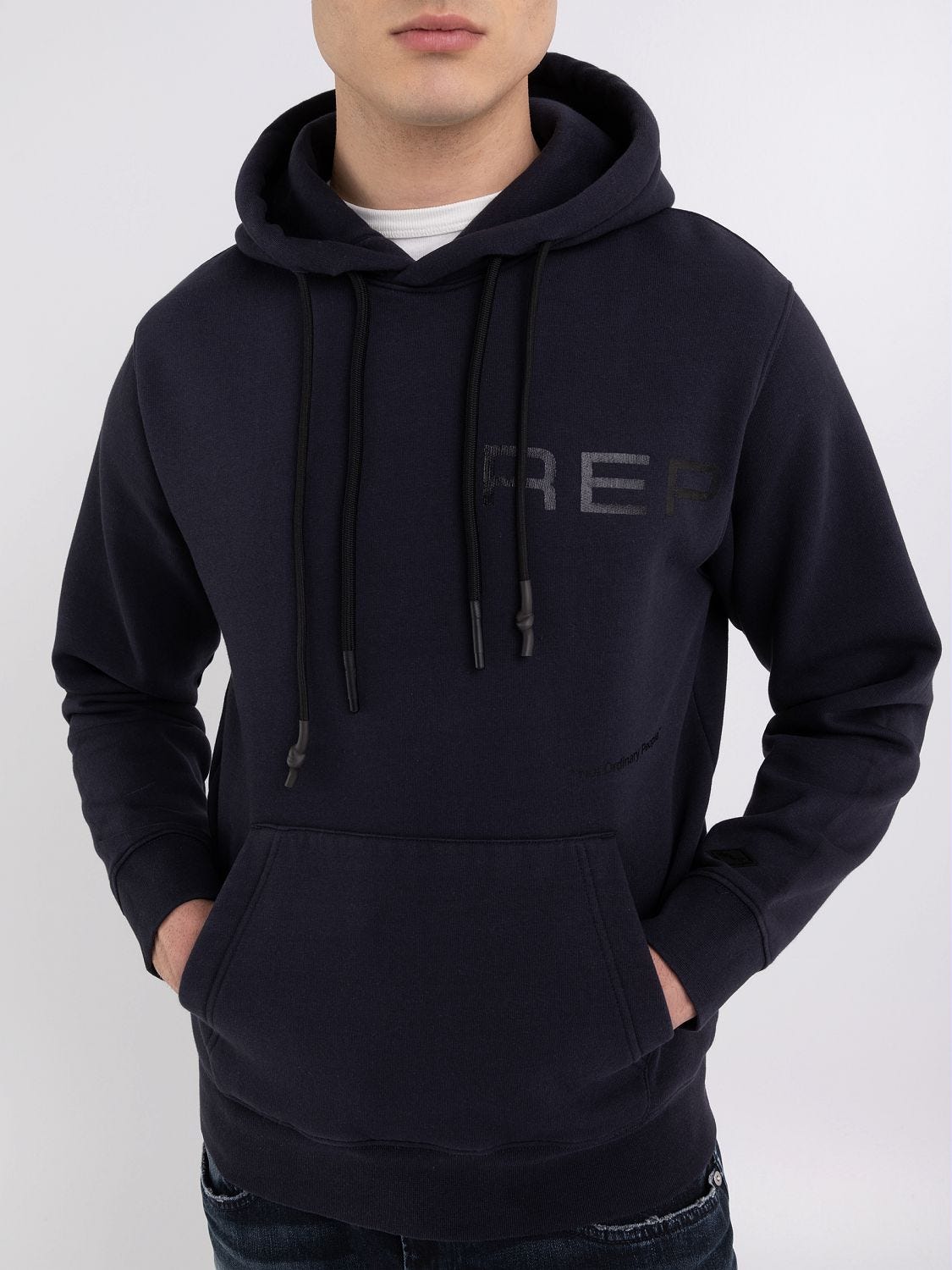 Matte black cheap hoodie