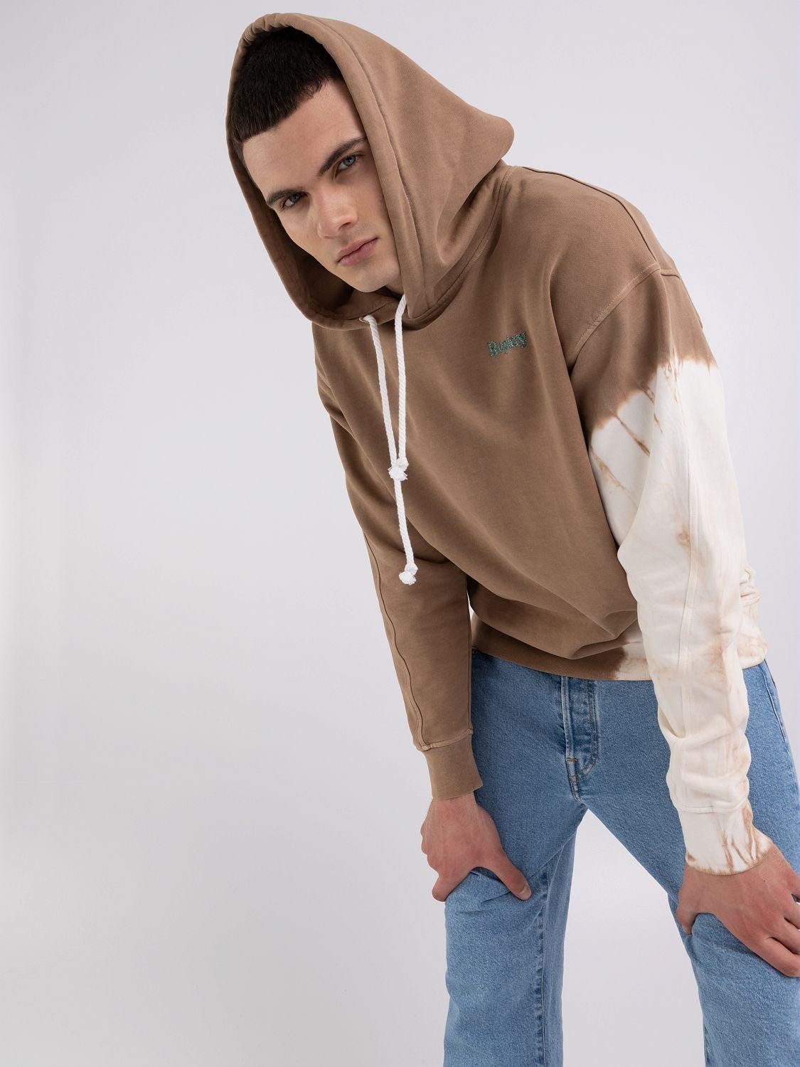 Dip dye hoodie
