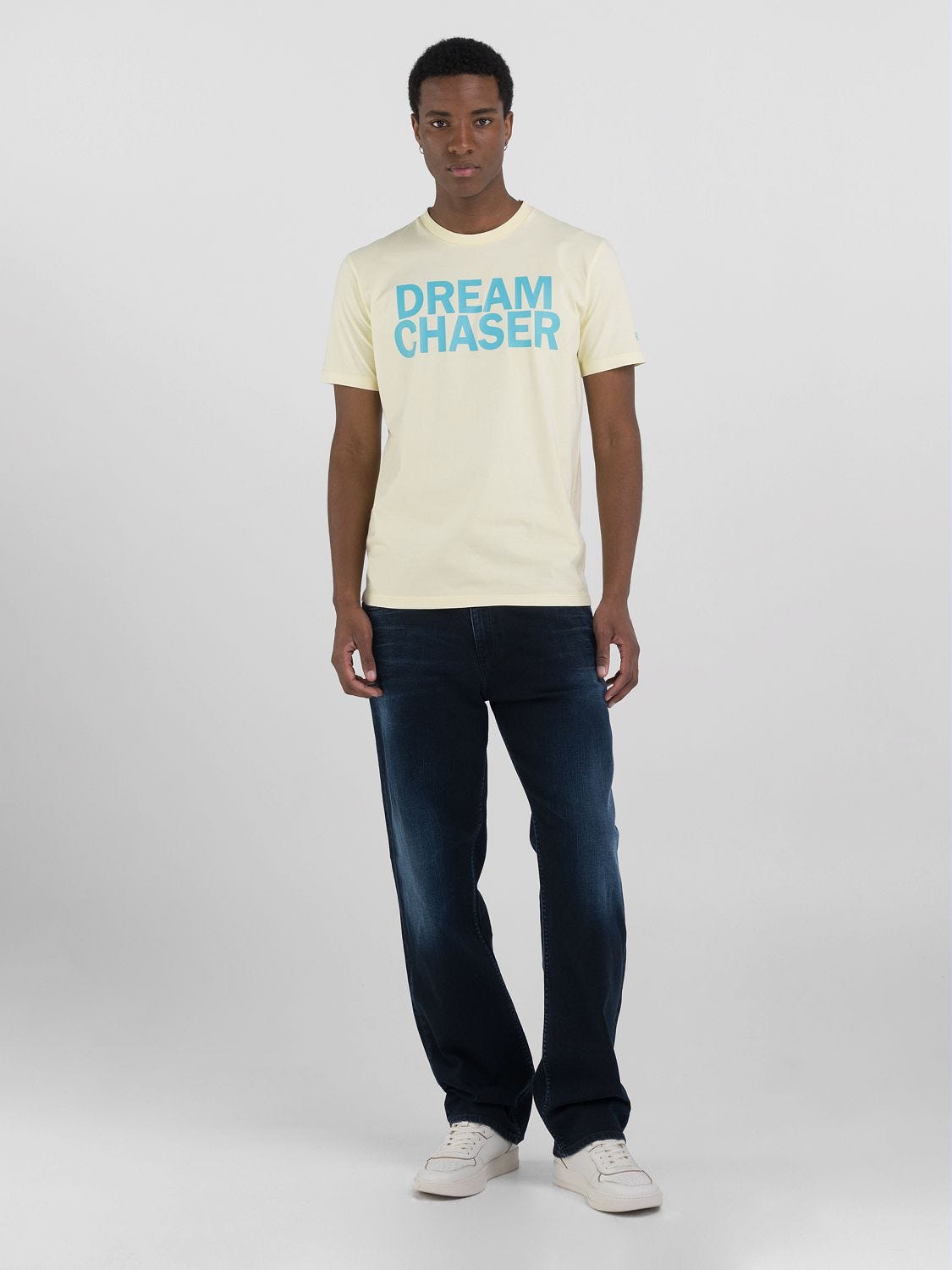 Replay blue jeans t shirt 2025