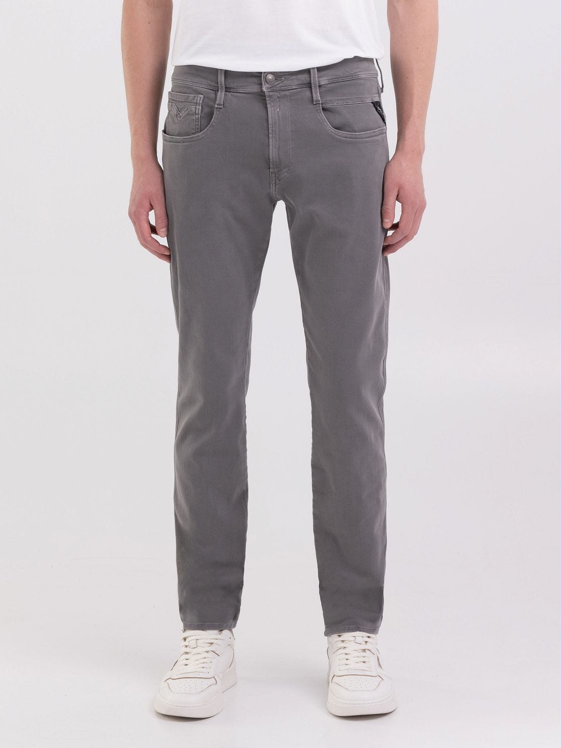 Mens grey replay best sale jeans