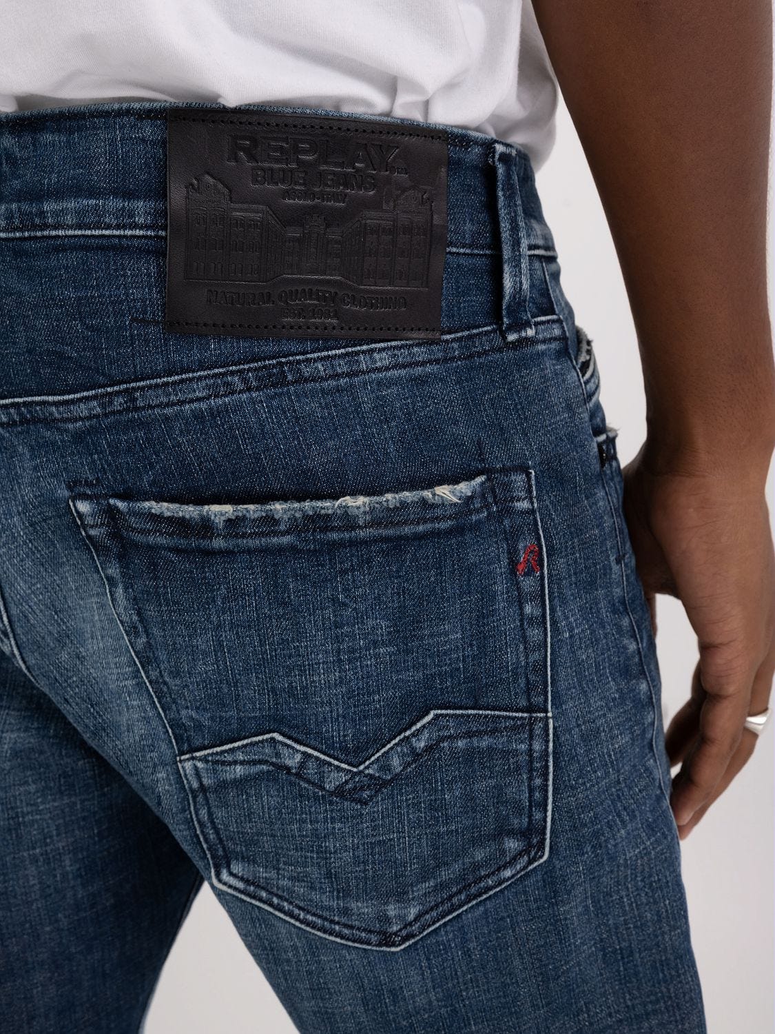 Replay waitom top straight jeans