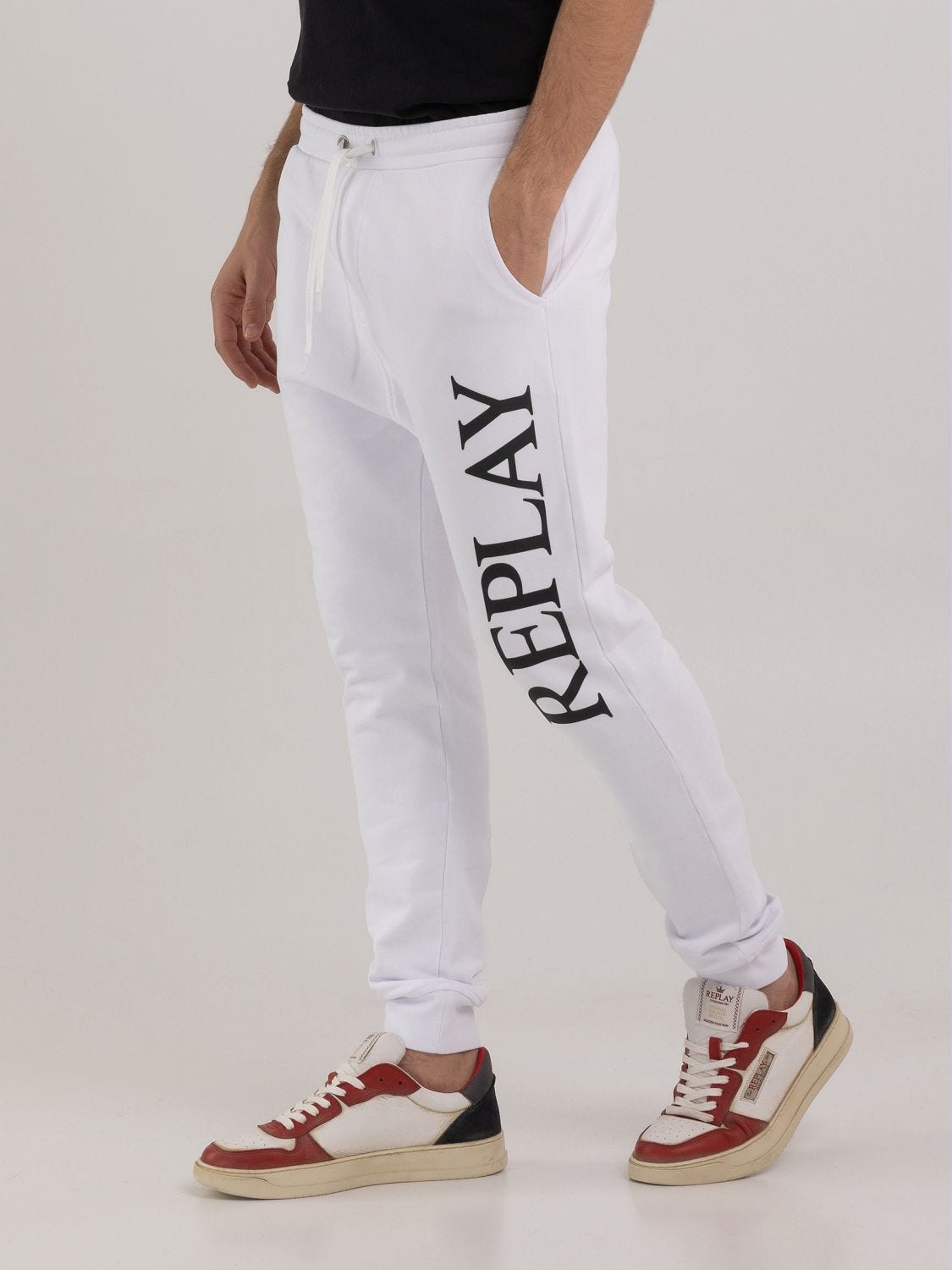 Ghost white discount fusion track pants