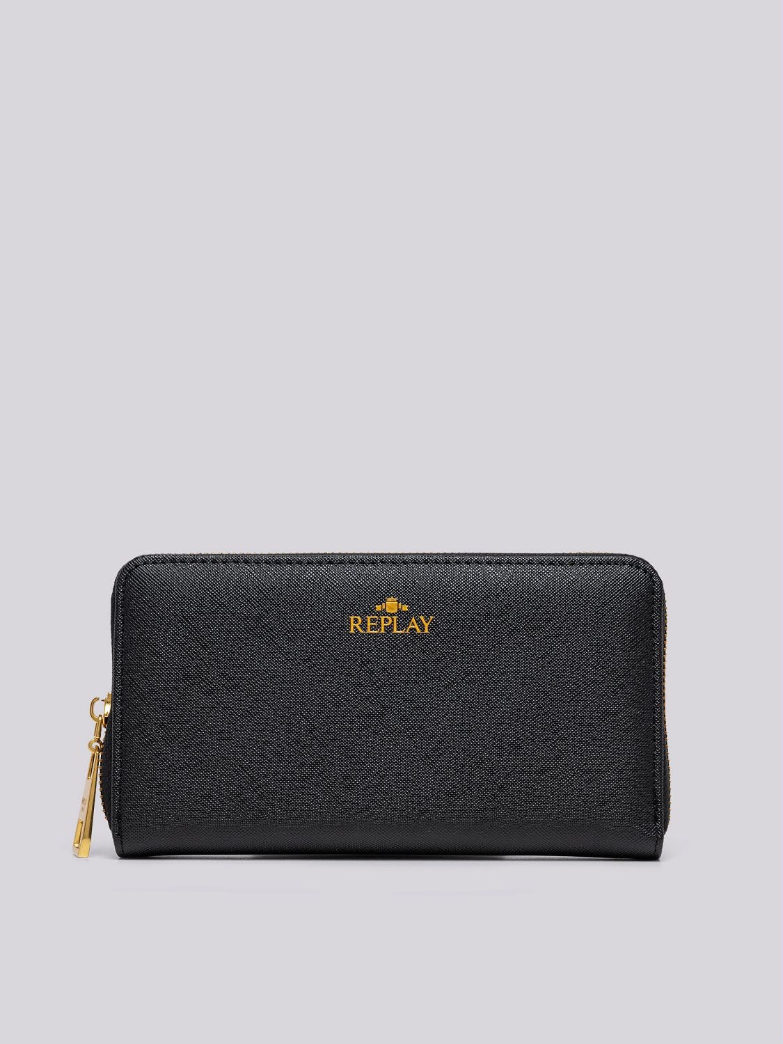 RECTANGULAR SAFFIANO EFFECT PURSE