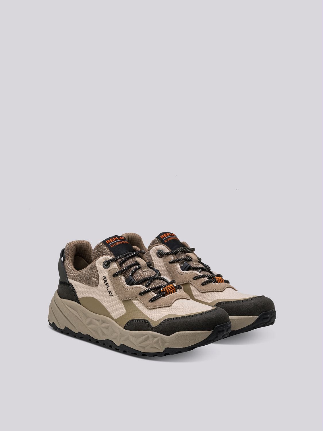Trail One sneakers with laces