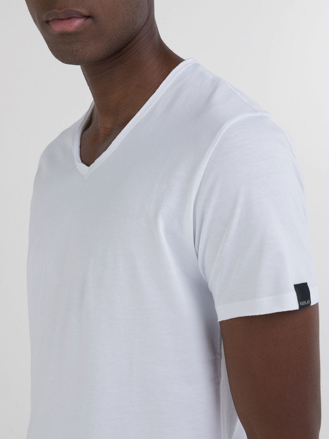 Replay t shirt v neck outlet