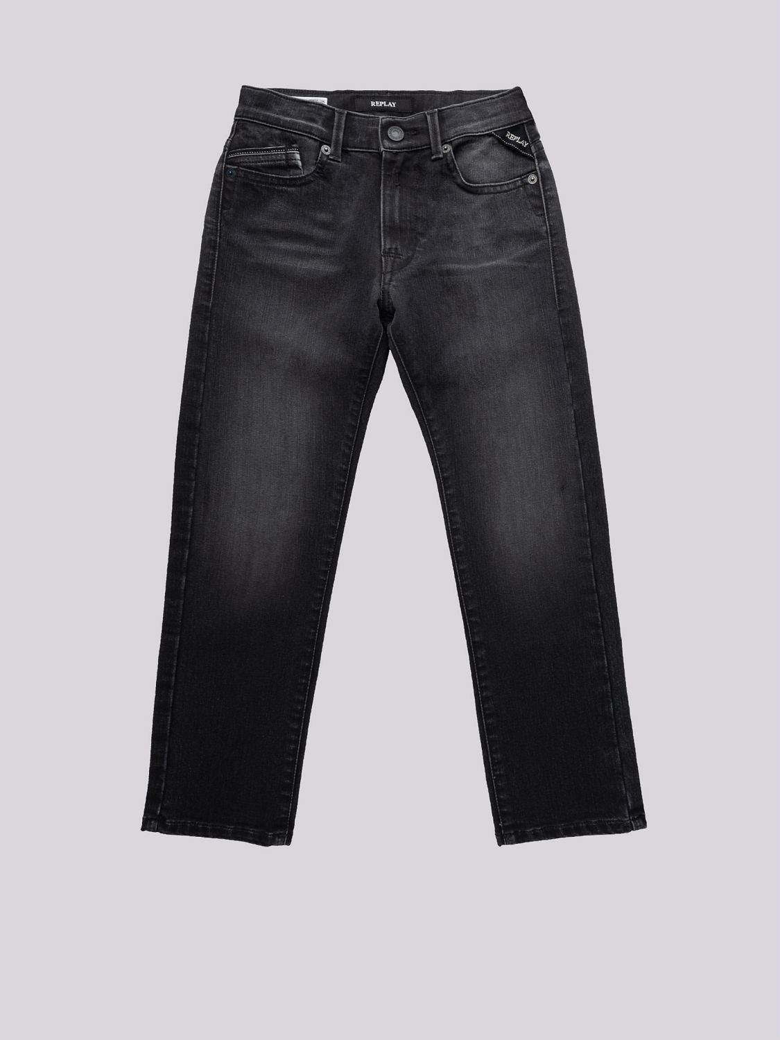 Mens black shop replay jeans