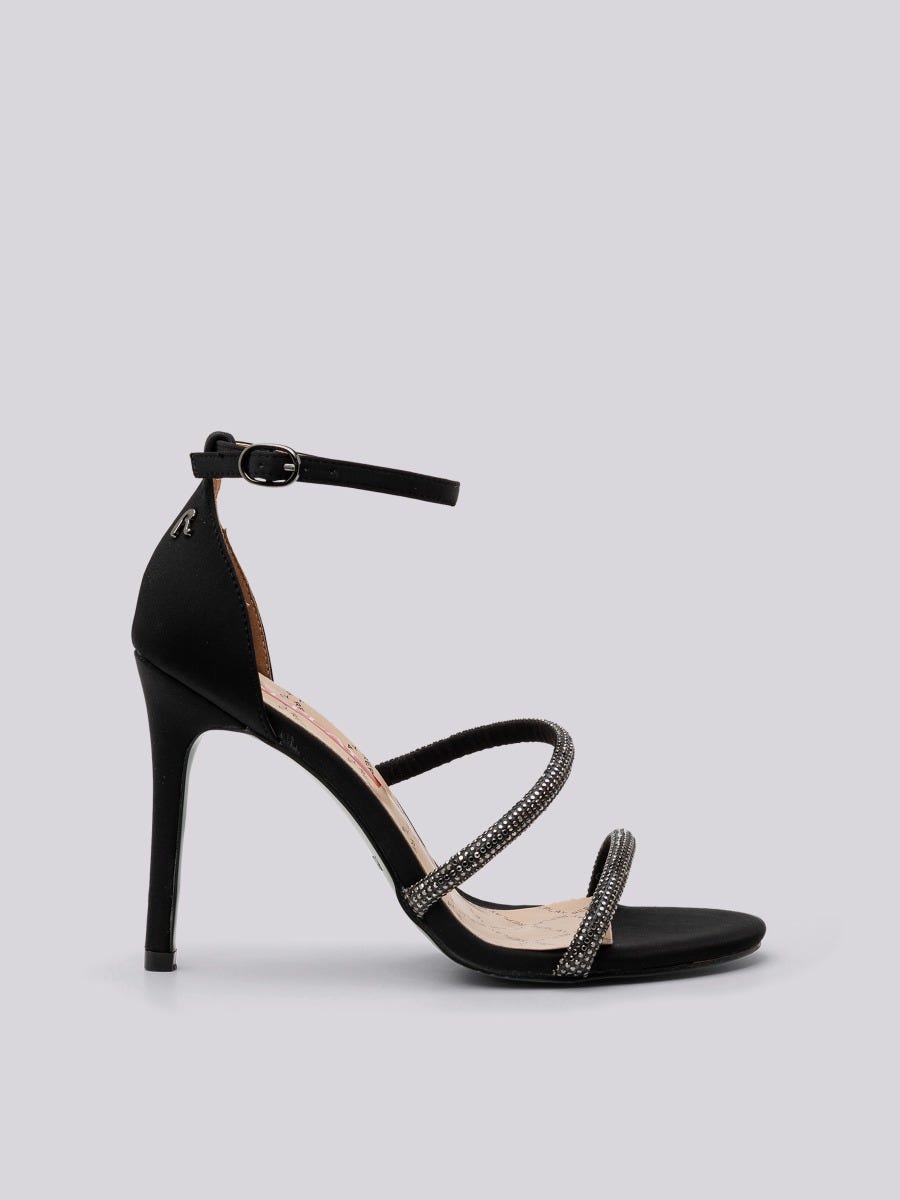 Sierra Ly open toe sandals with rhinestones