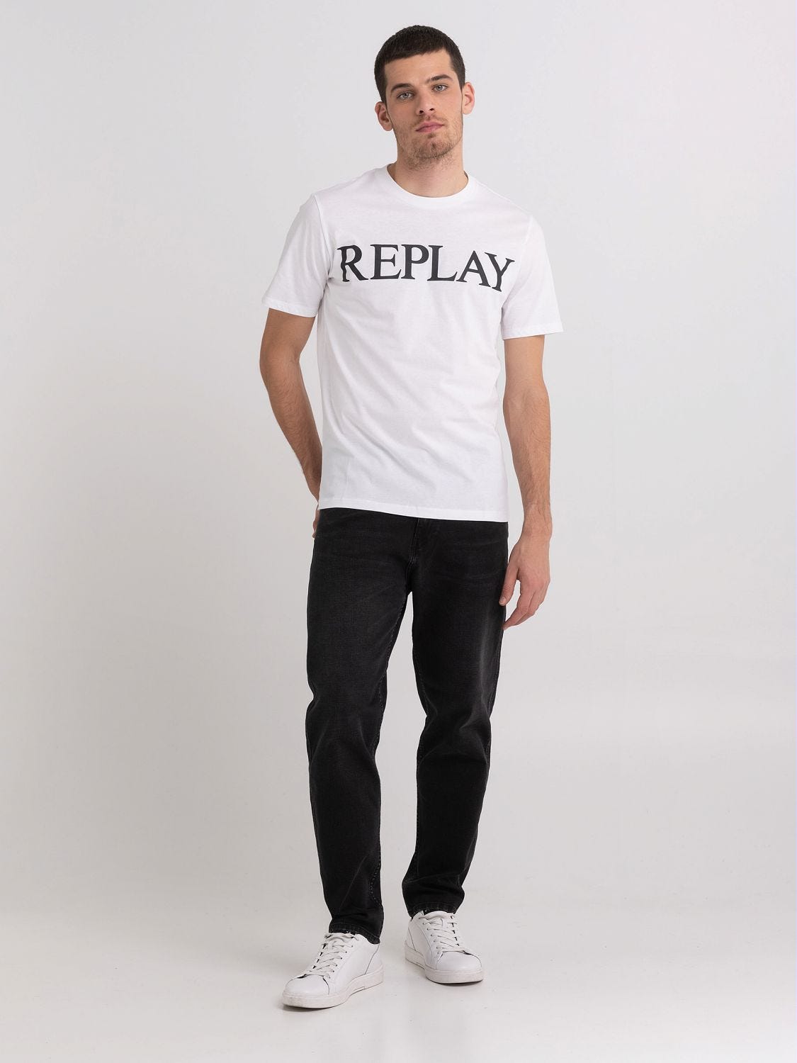 Tee shirt cheap replay homme