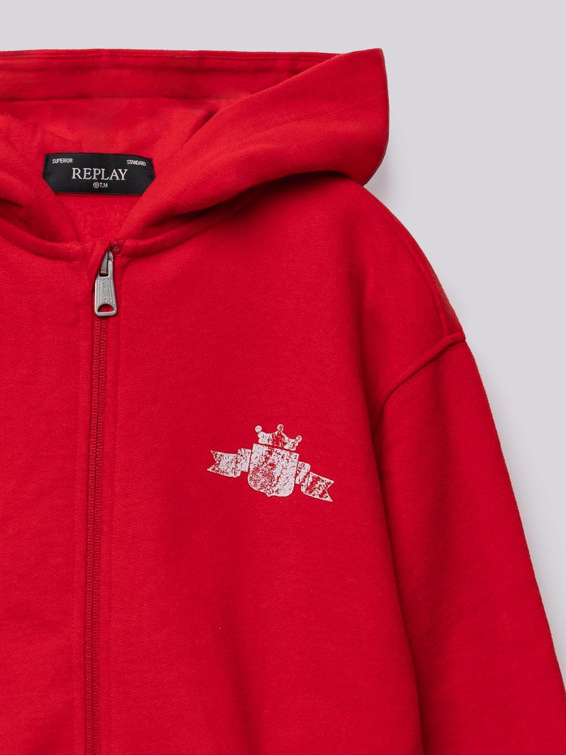 Replay zip hoodie hot sale