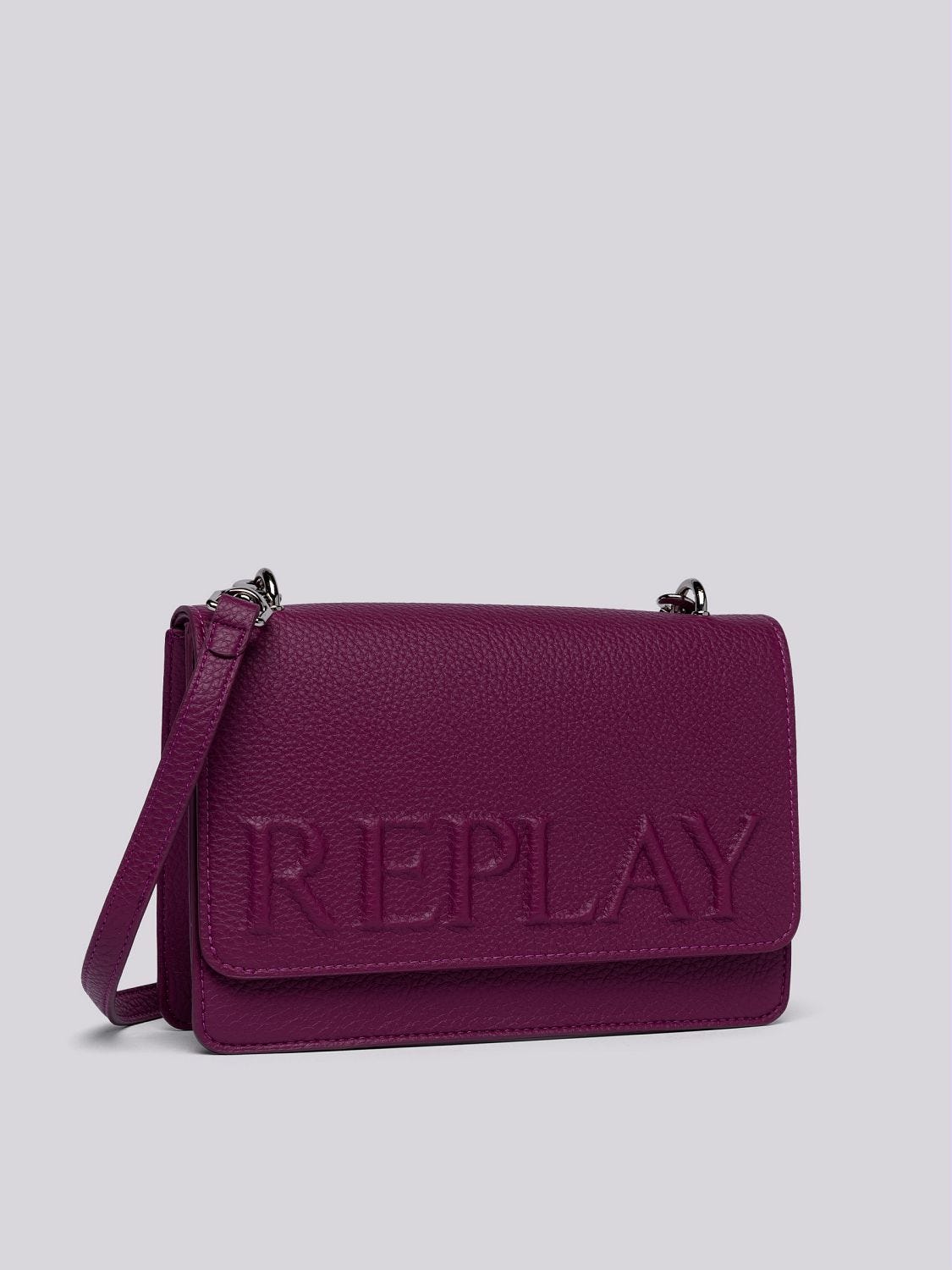 SOLID-COLOUR CROSSBODY BAG