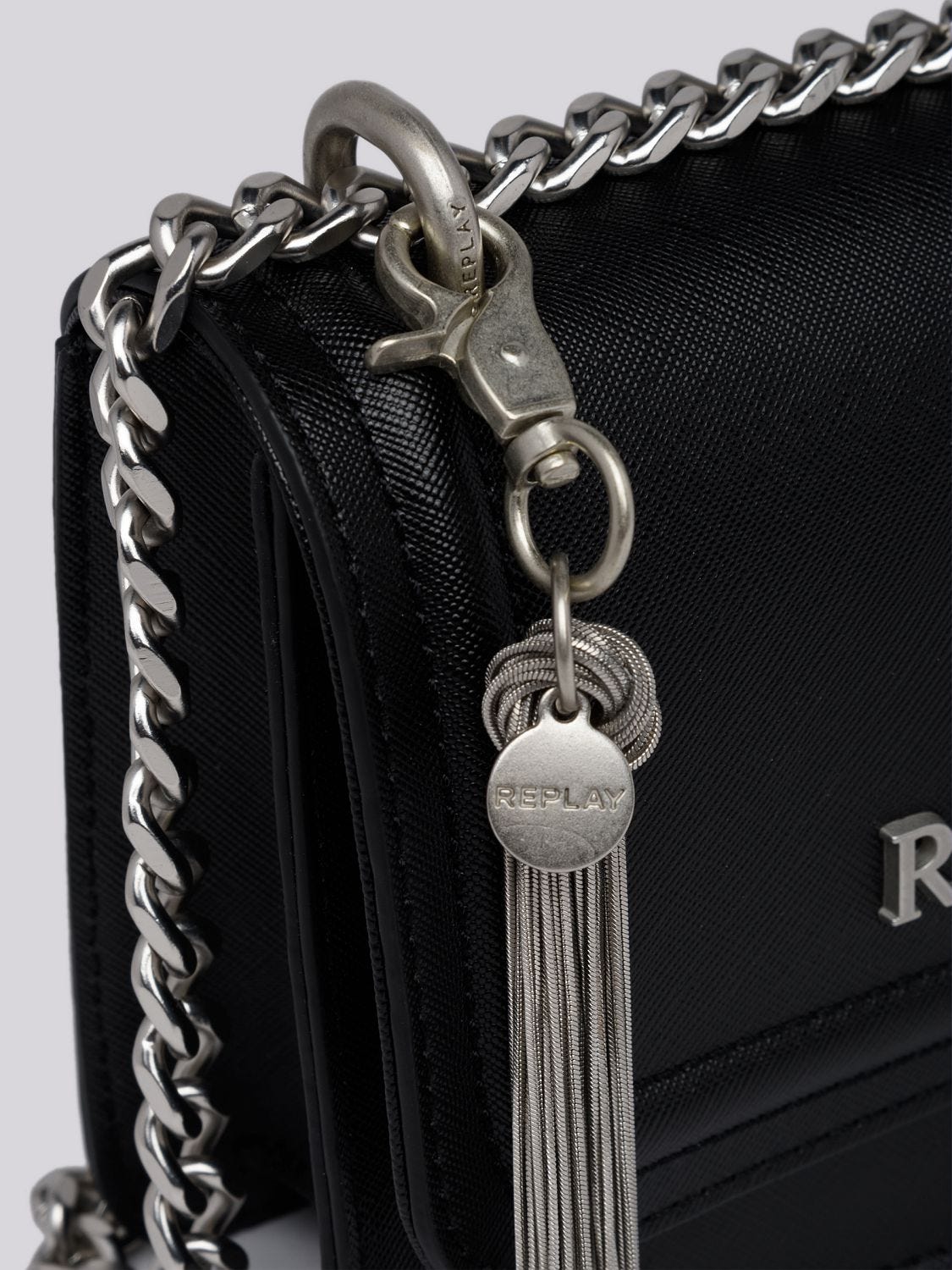 Replay silver sale bag