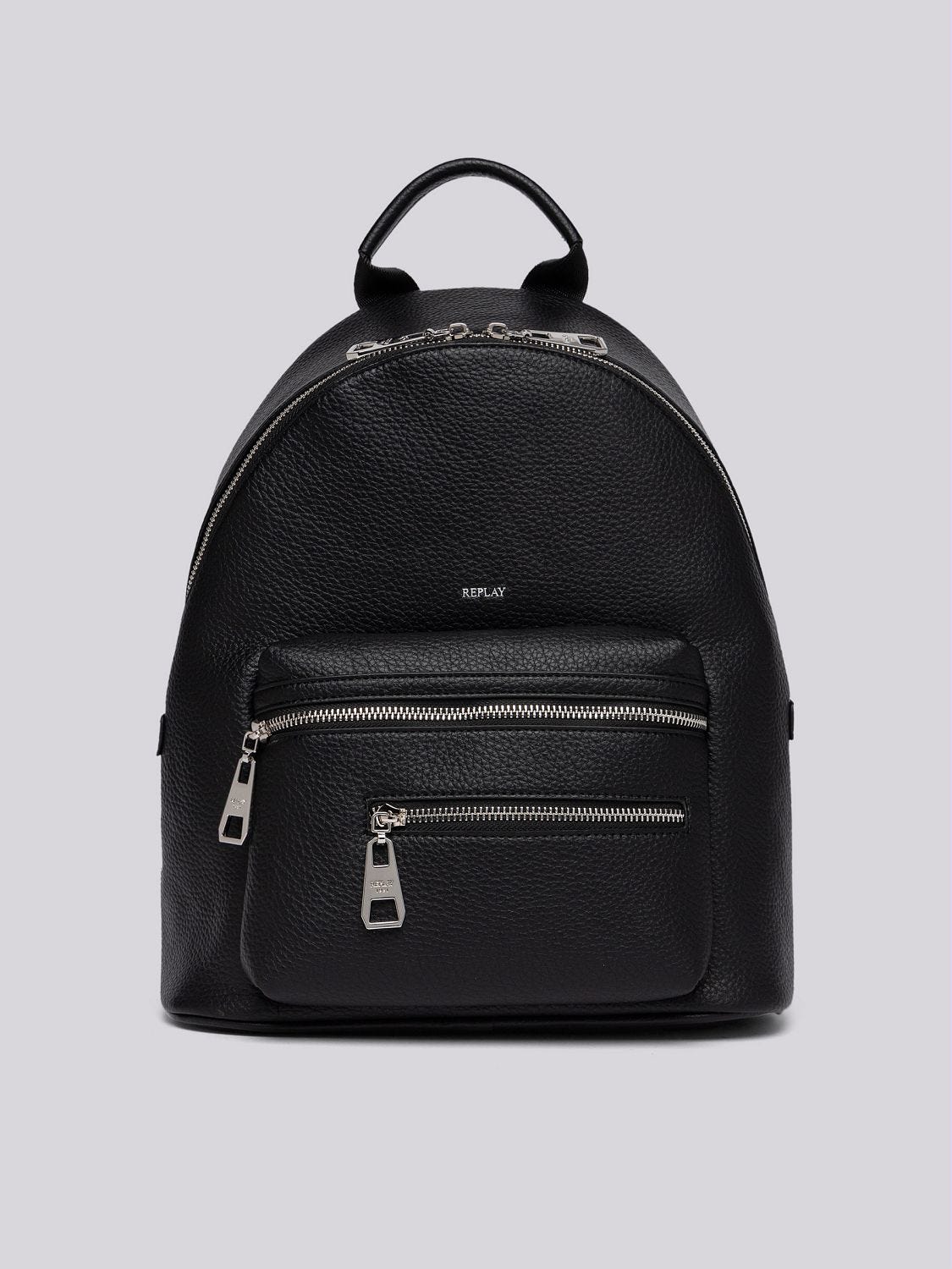 HAMMERED PU BACKPACK