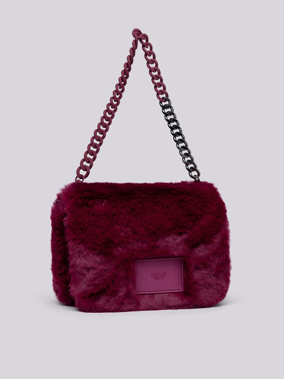 Red fur bag cheap
