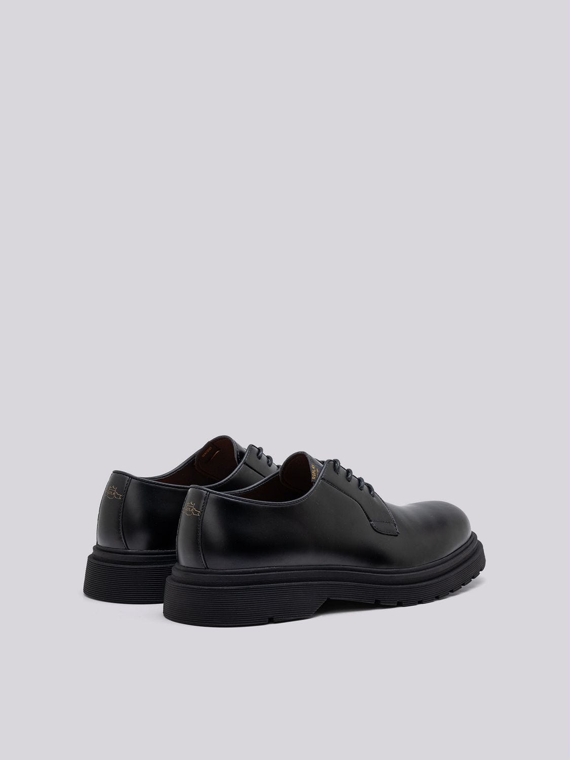 PIERCE BRUSH DERBY SHOES WITH LACES