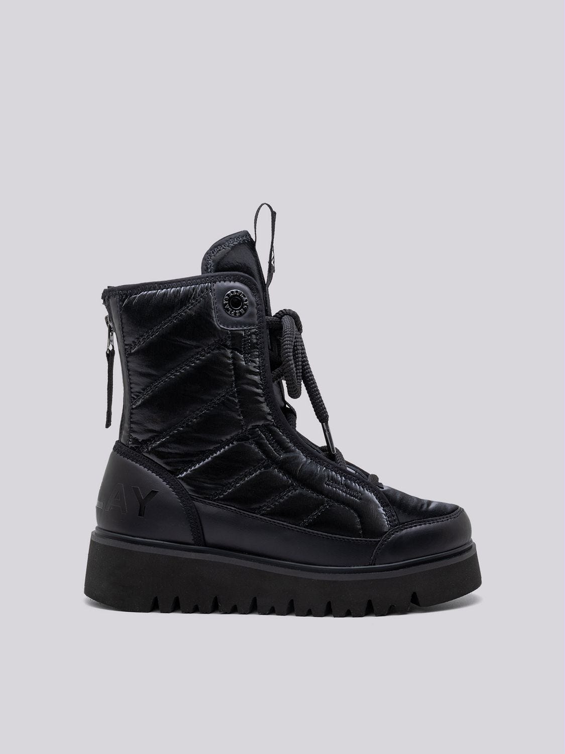 Best black lace up boots on sale