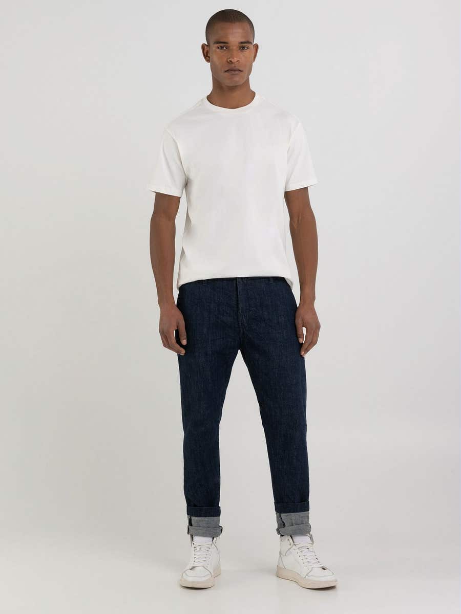 REPLAY Slim fit Replay Sartoriale jeans M1020 .000.356 Z58 DARK BLUE 1