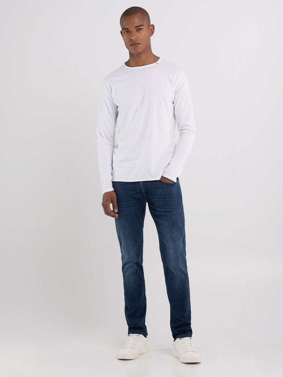 Man in t 2025 shirt and jeans