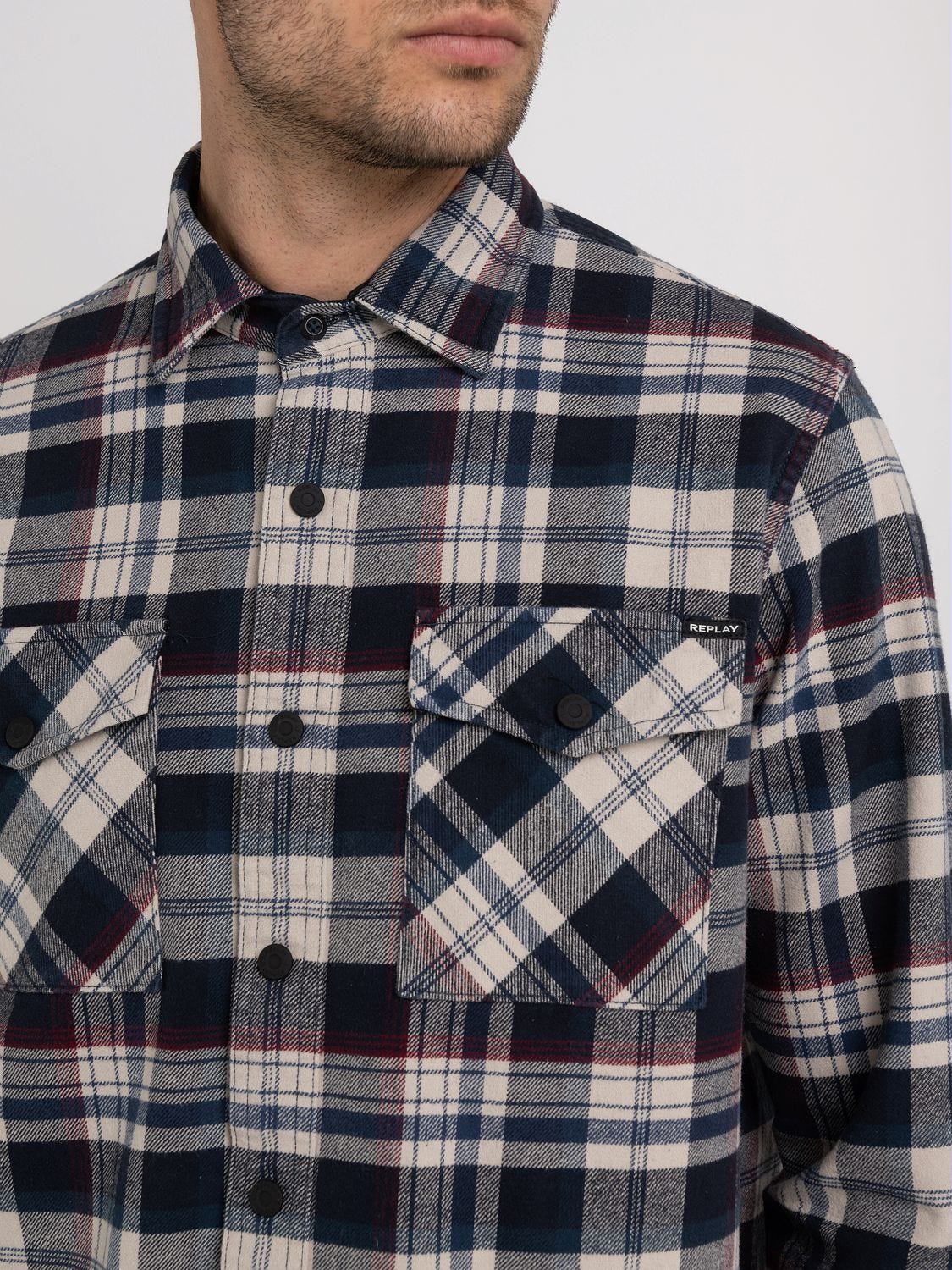 Camisa store replay hombre