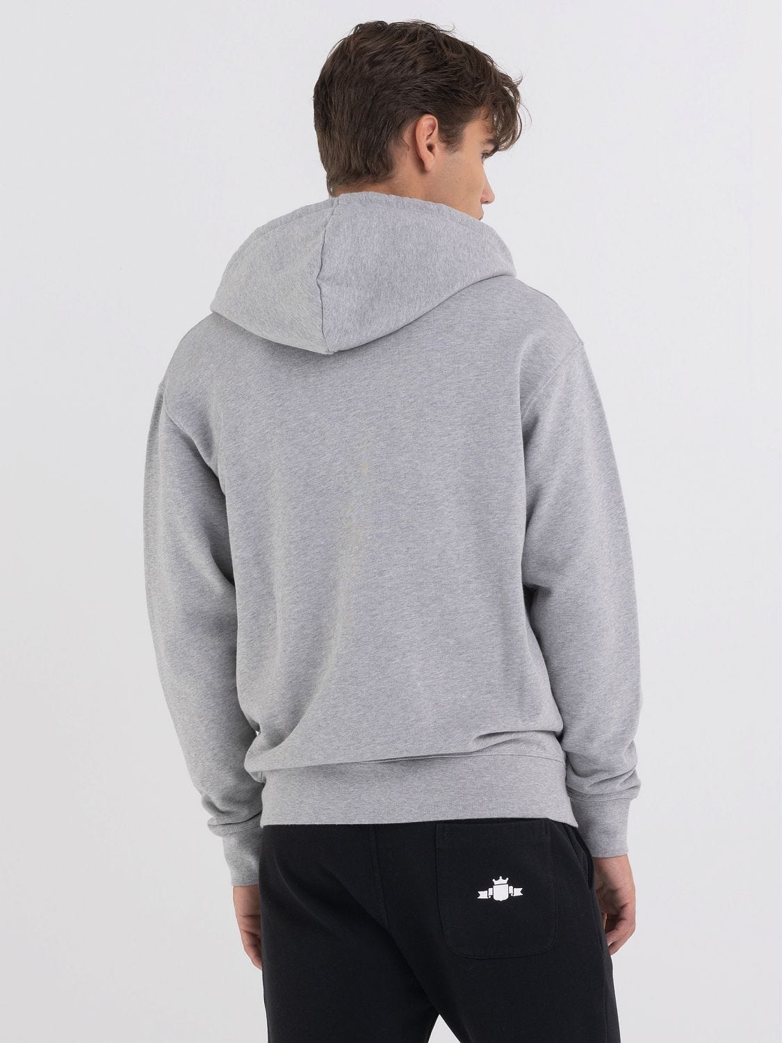 Archive script logo store cotton jersey hoodie