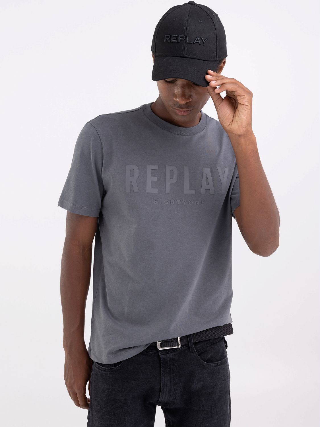 T shirt in jersey with print