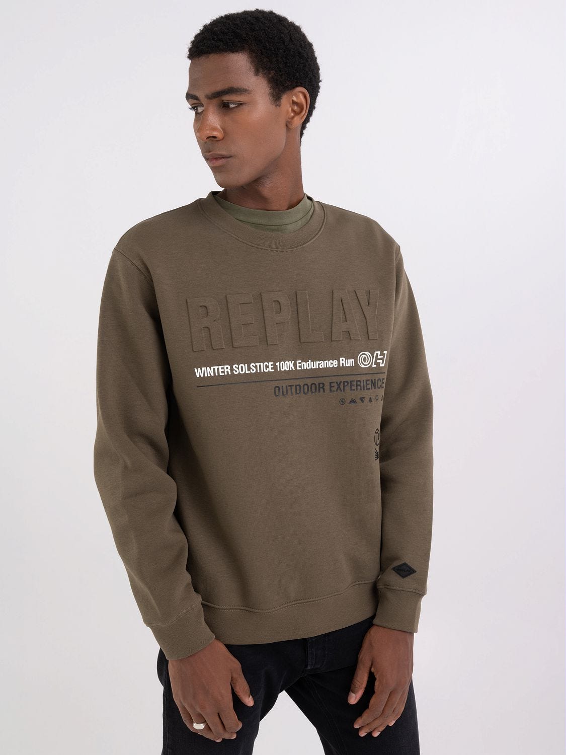 Sweatshirt replay hotsell