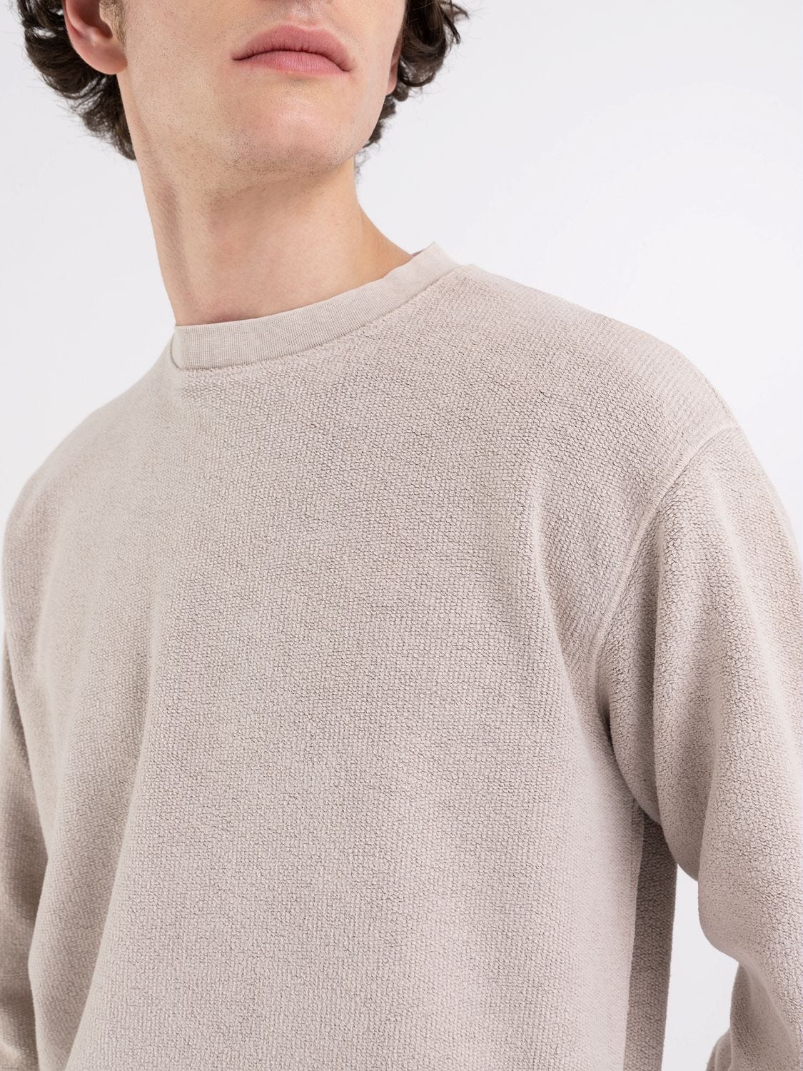 Brushed new arrivals cotton sweatshirt