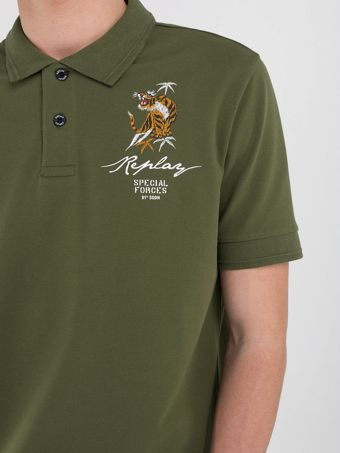 Tiger polo shirt hotsell
