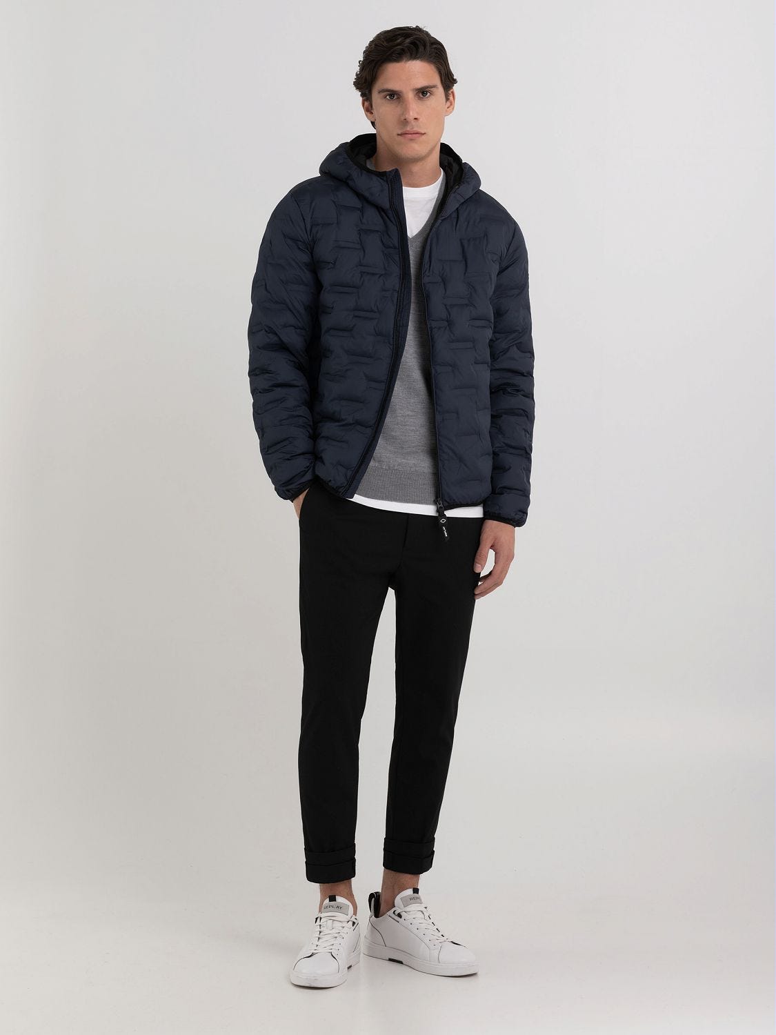 Brookvale slim fit new arrivals hooded down jacket