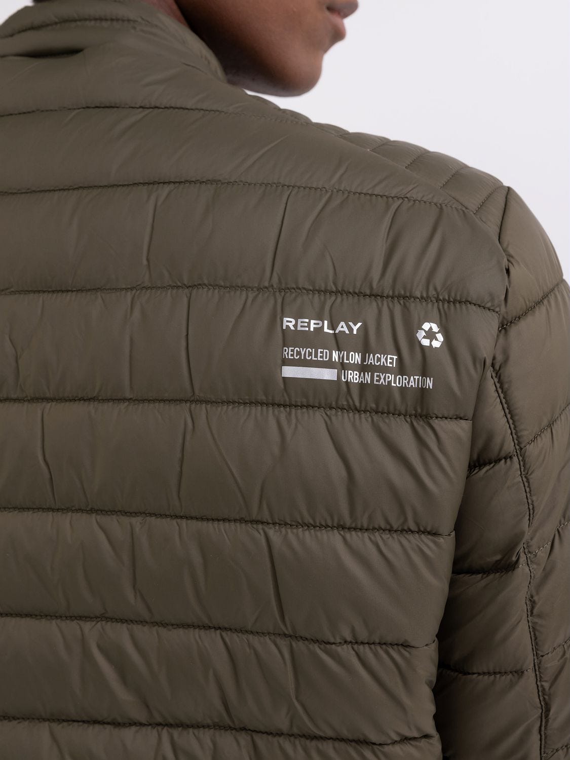 Recycled nylon parka hot sale