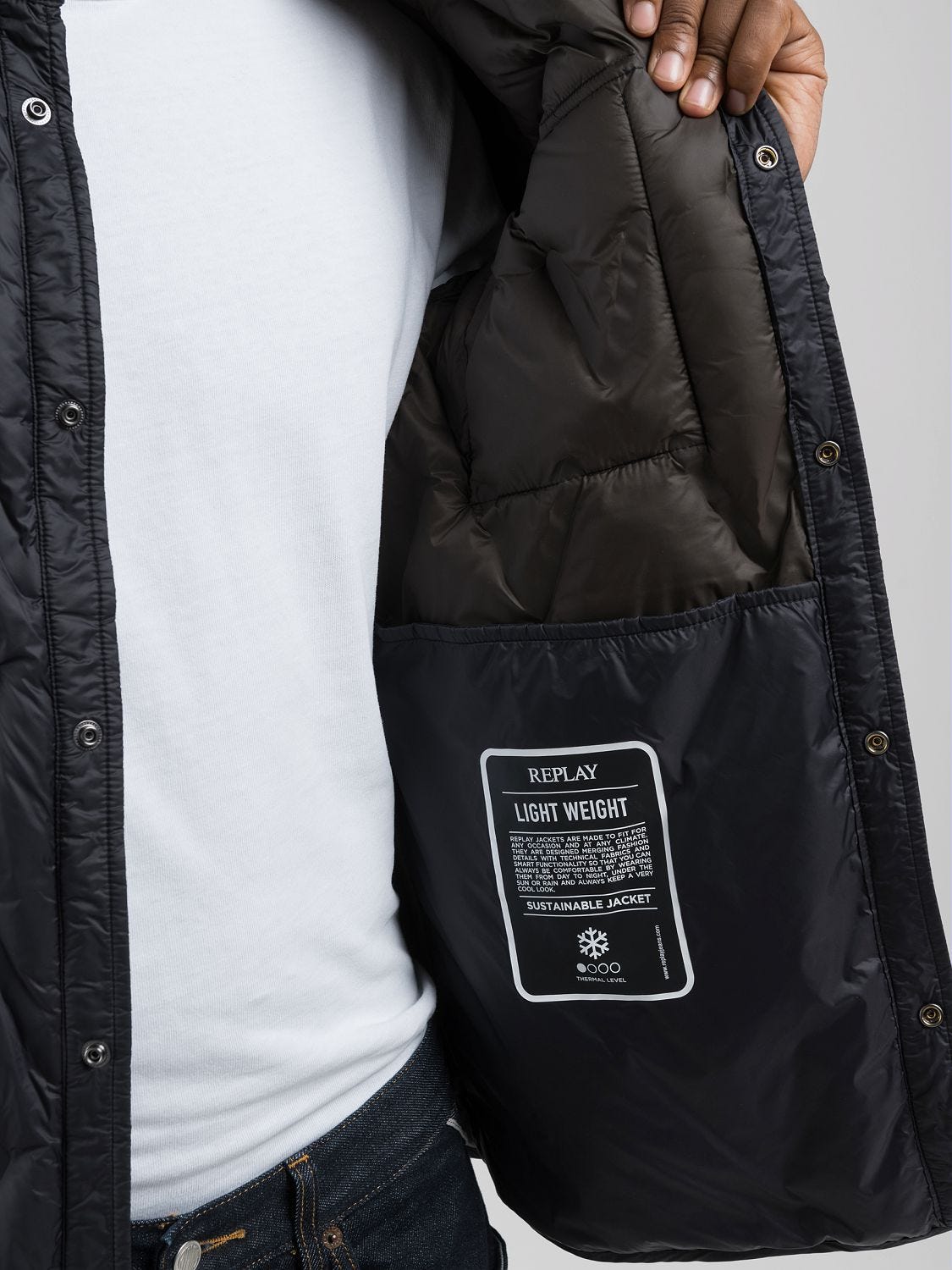Smart quilted jacket cheap