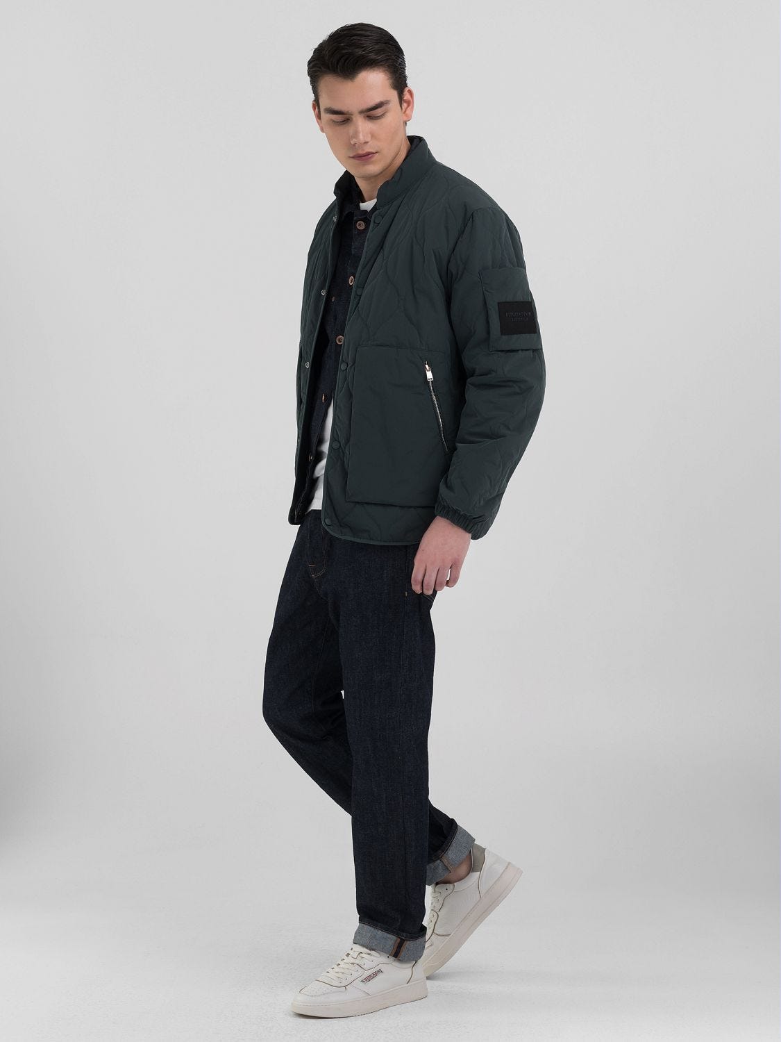 REPLAY SARTORIALE PADDED JACKET