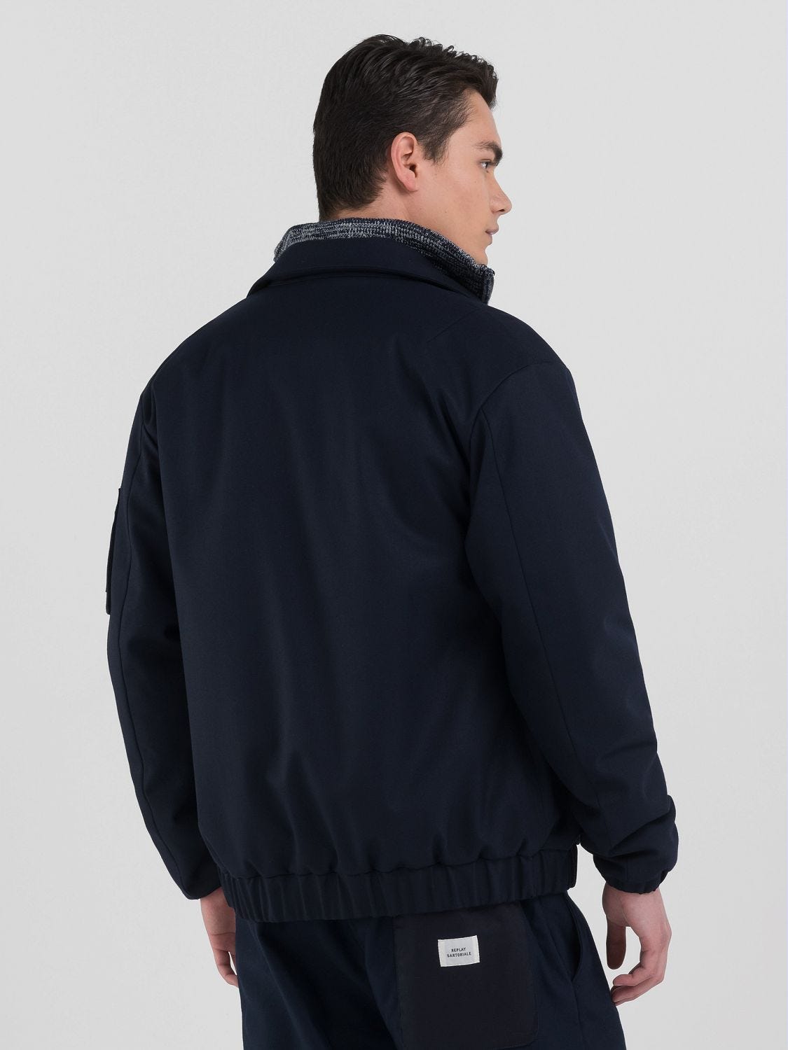 REPLAY SARTORIALE FULL-ZIP JACKET
