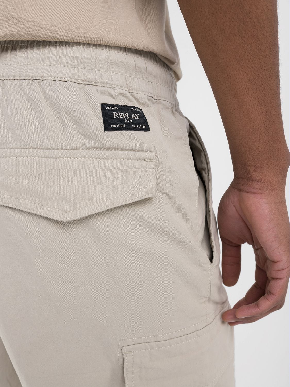 TWILL CARGO JOGGERS