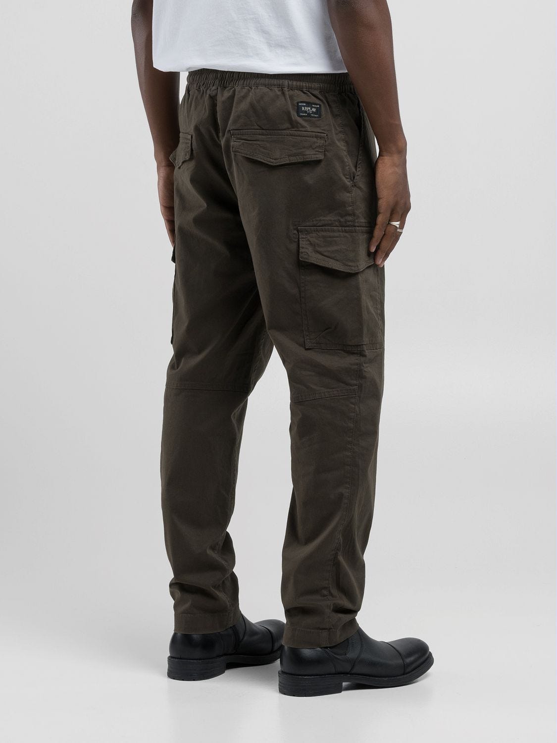TWILL CARGO JOGGERS