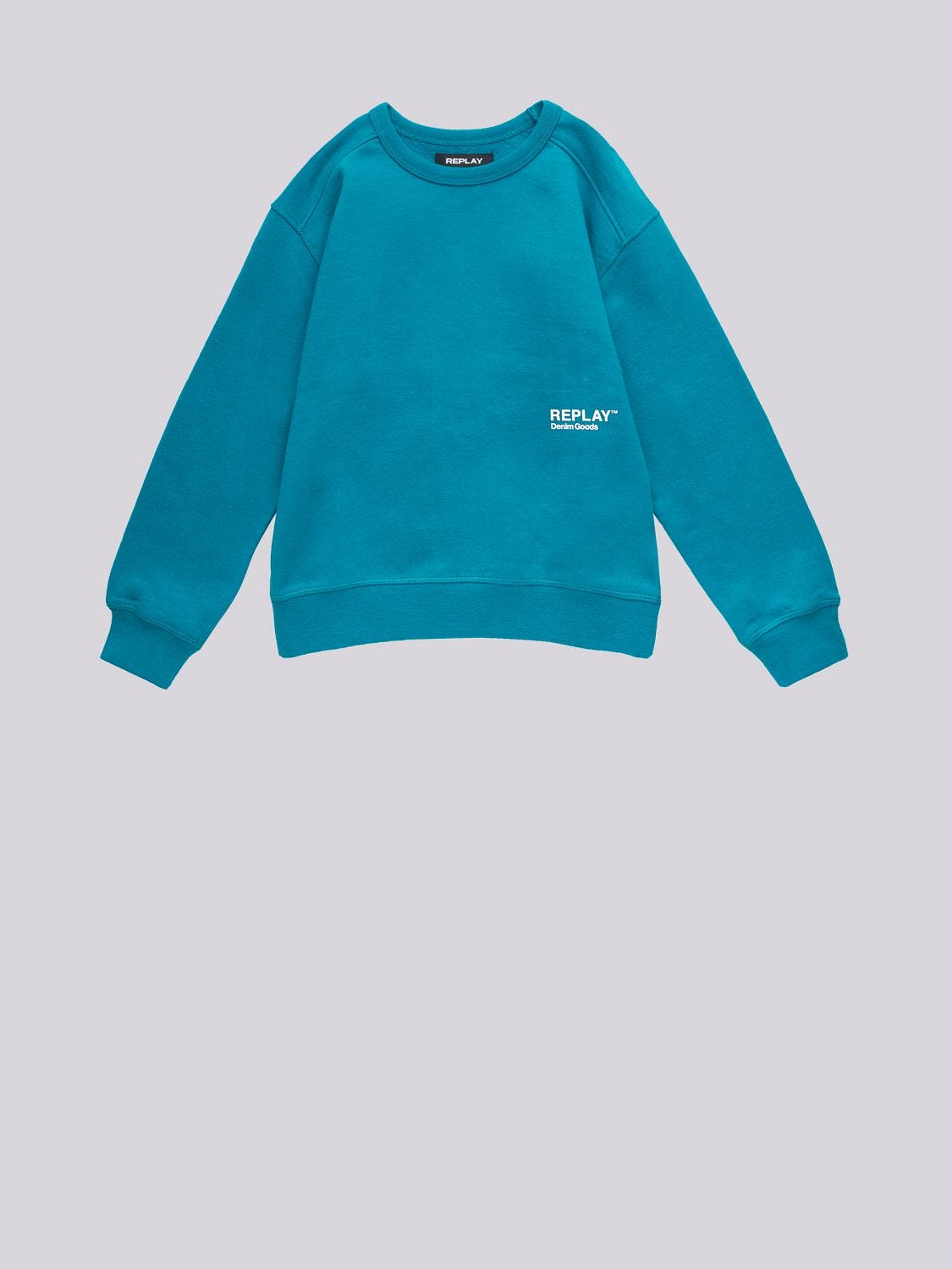 Replay blue shop jeans sweatshirt