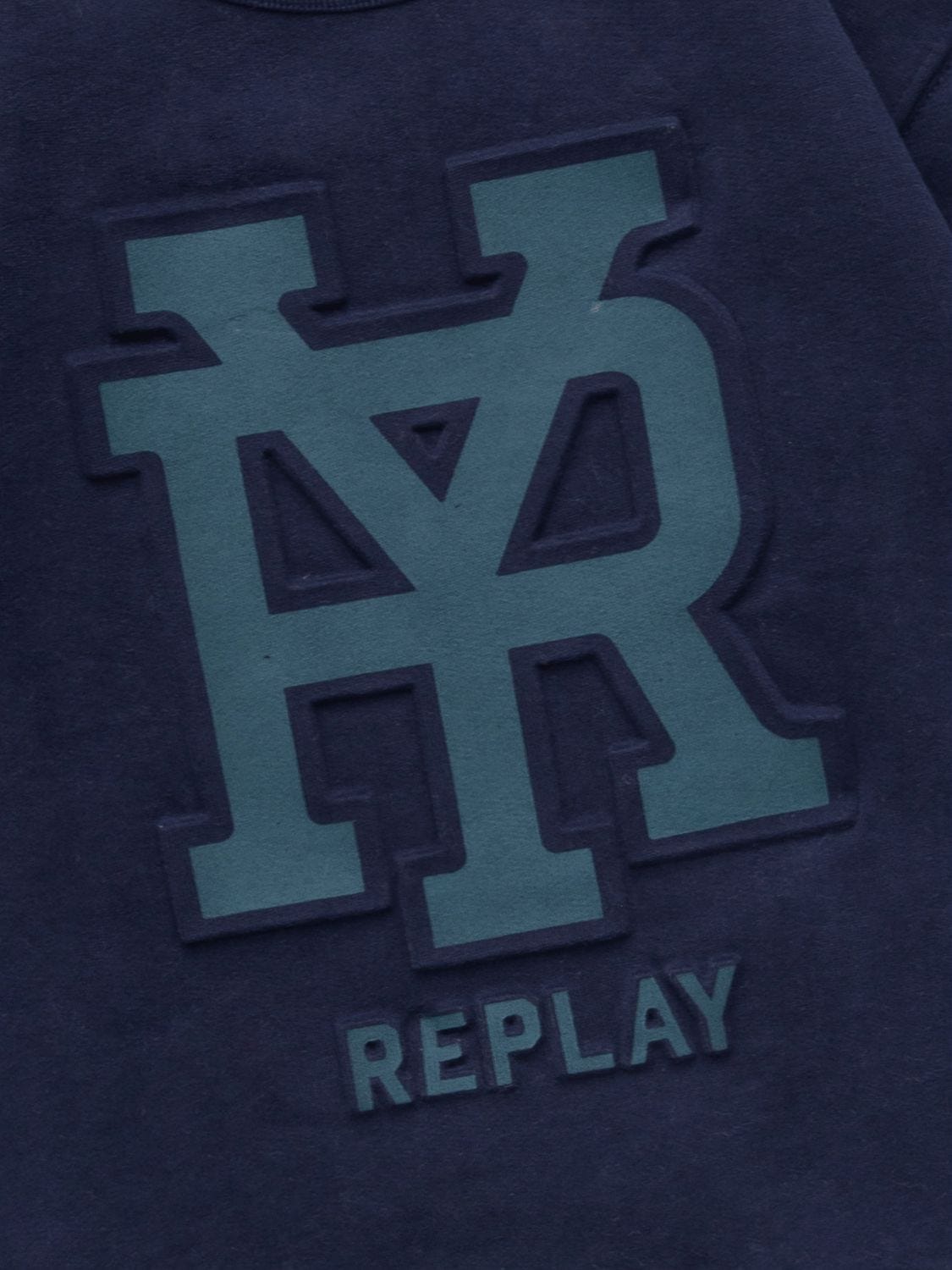 Replay blue sales jeans sweatshirt