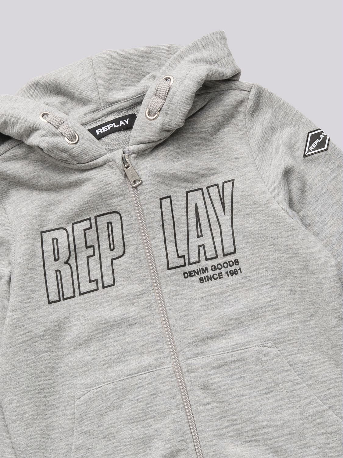 Replay hoodie mens on sale