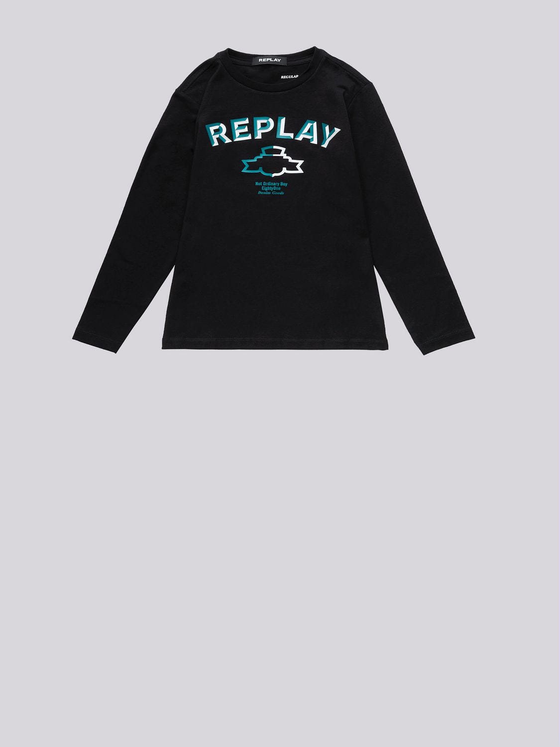 Replay black hotsell t shirt