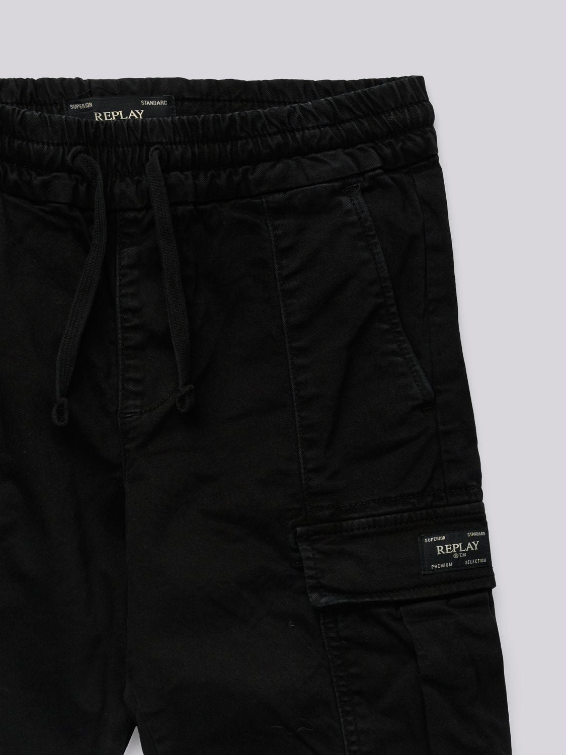 RELAXED-FIT CARGO TROUSERS