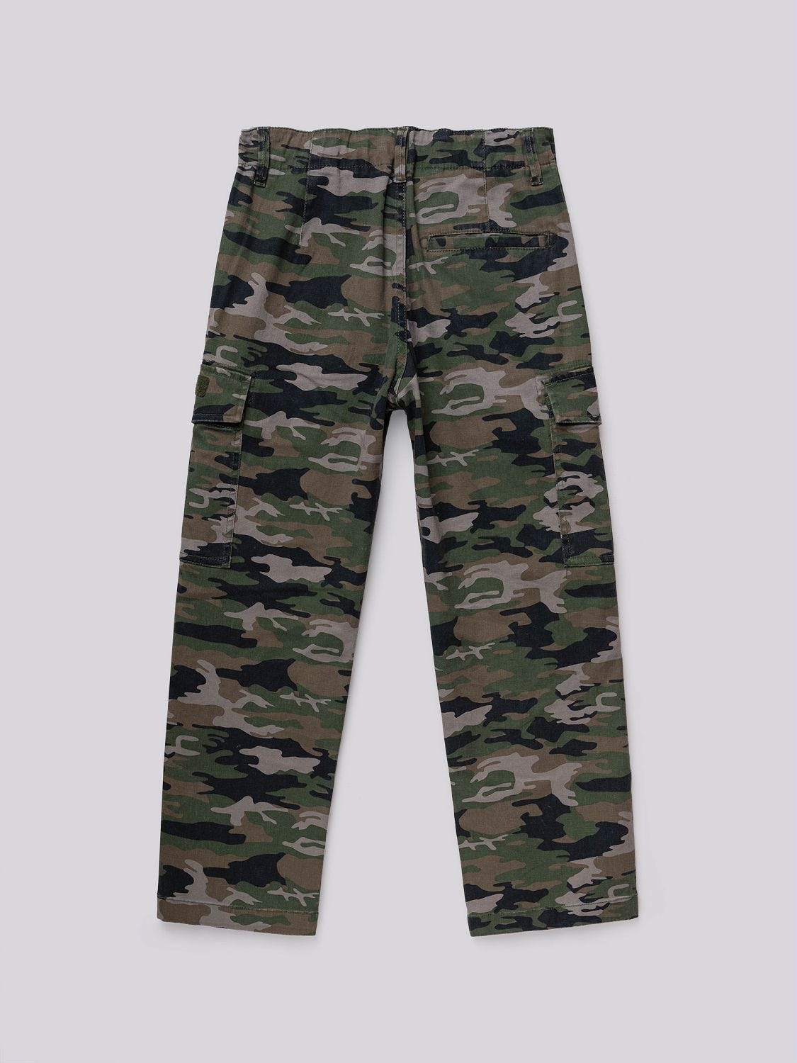 TAPERED-FIT CAMOUFLAGE TROUSERS