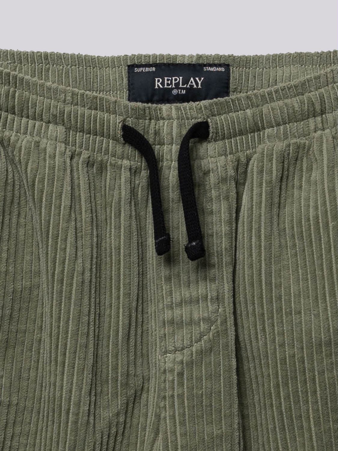 RELAXED-FIT CORDUROY TROUSERS