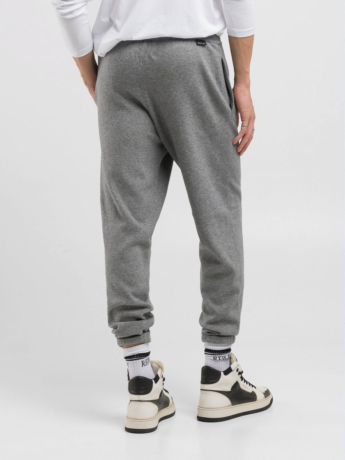 Polyester joggers on sale