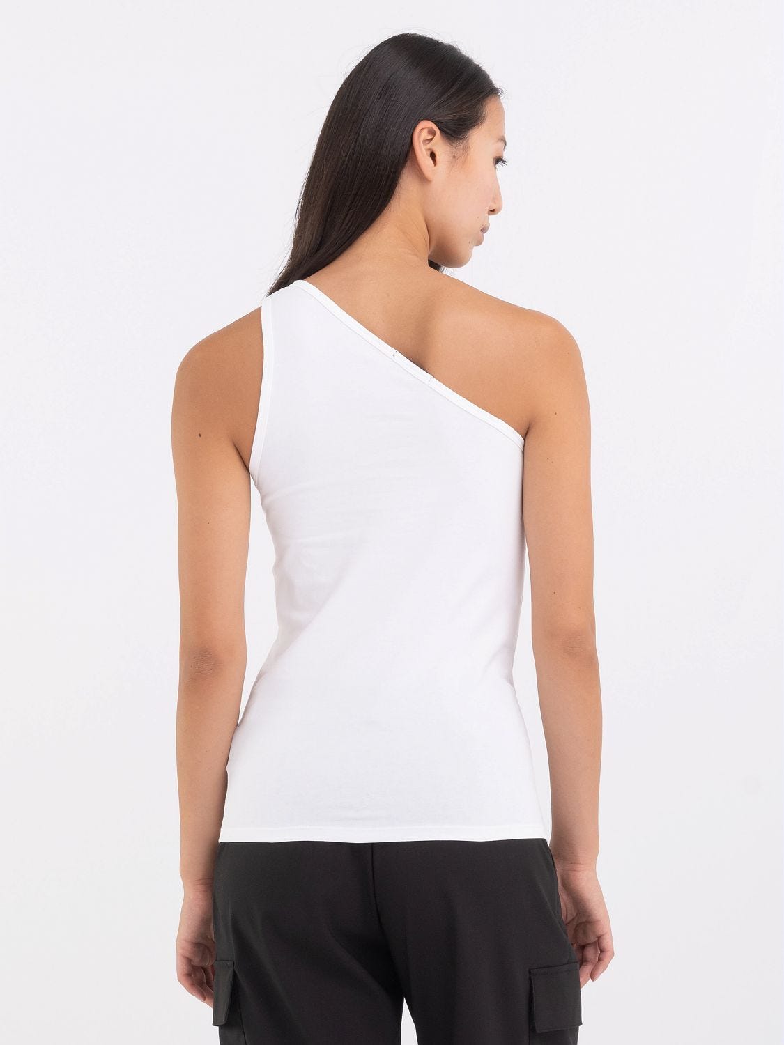 One shoulder hotsell sleeveless top