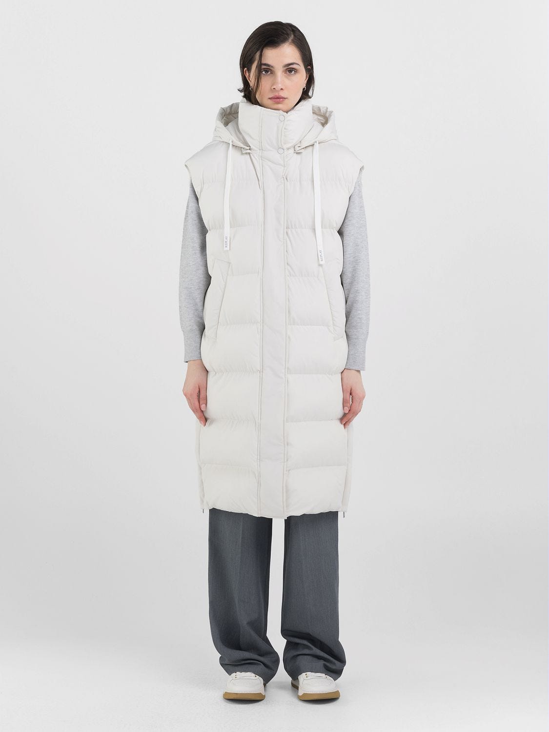 LONG SLEEVELESS VEST