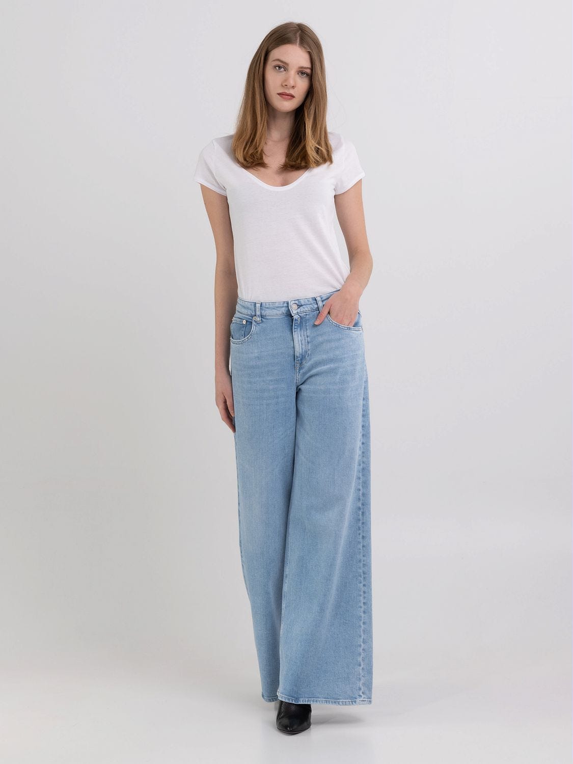 Jeans online jambe large