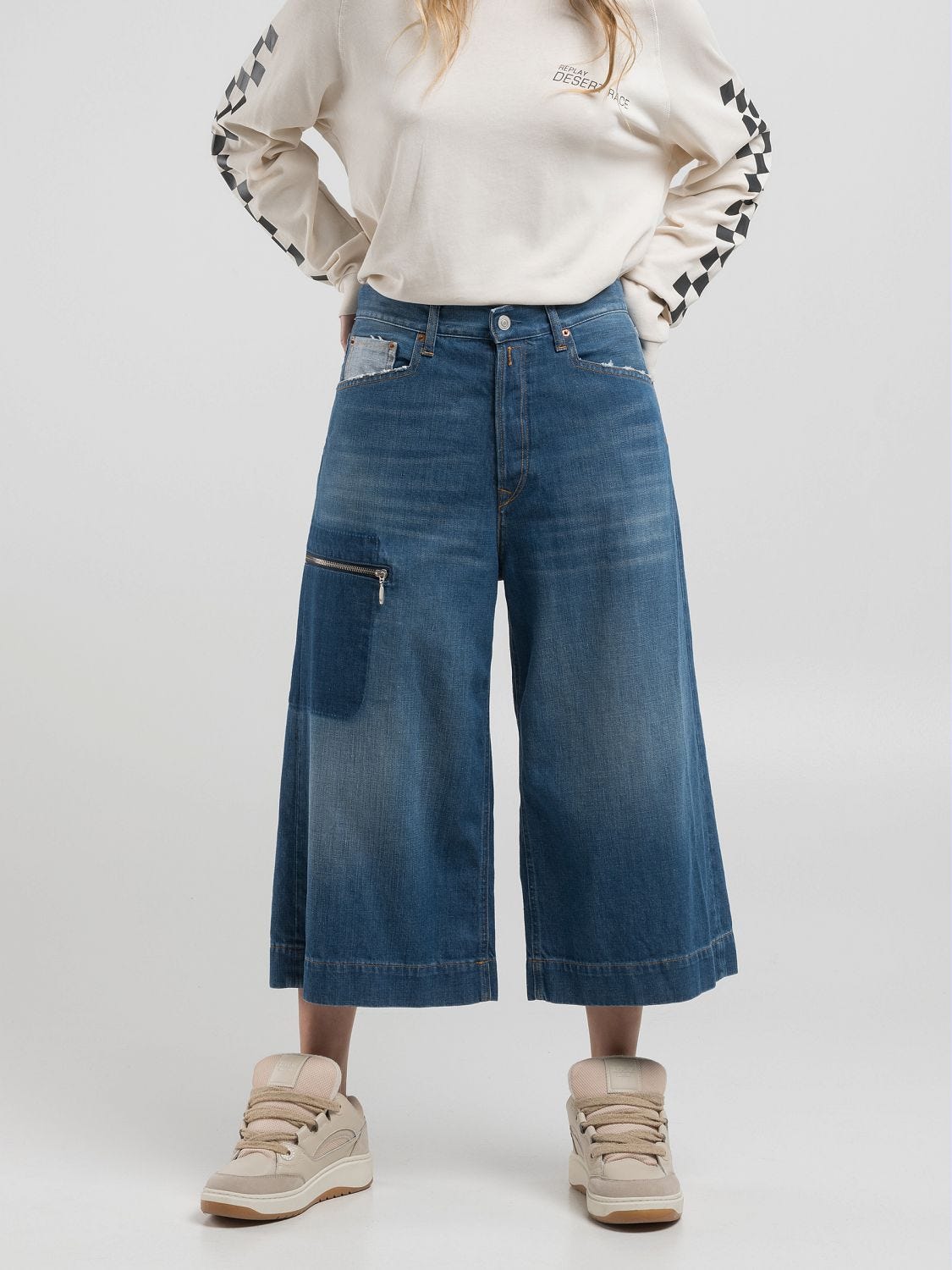 Wide Leg Jeans for Women - Replay Official Store
