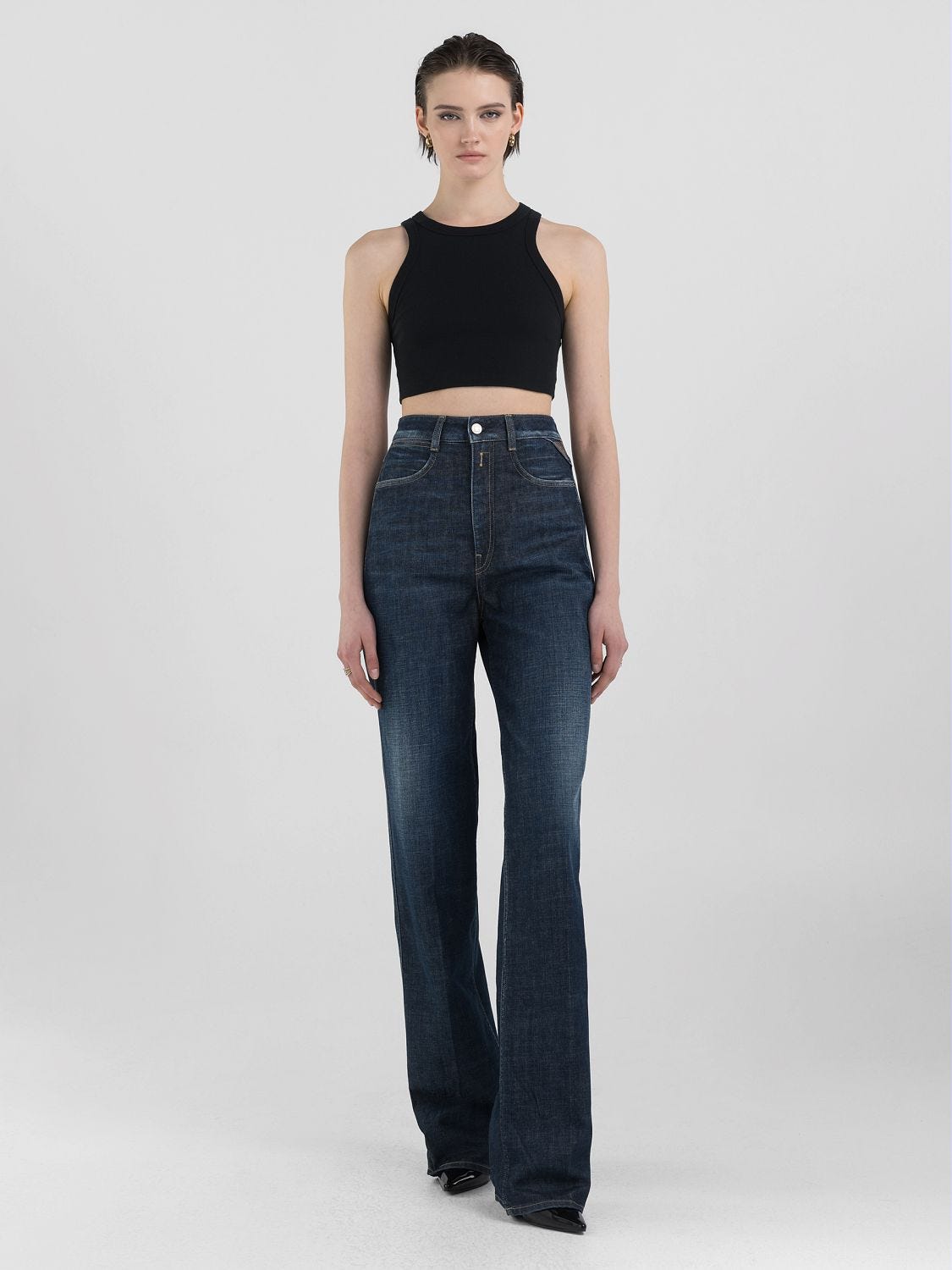 REPLAY ATELIER STRAIGHT-FIT JEANS