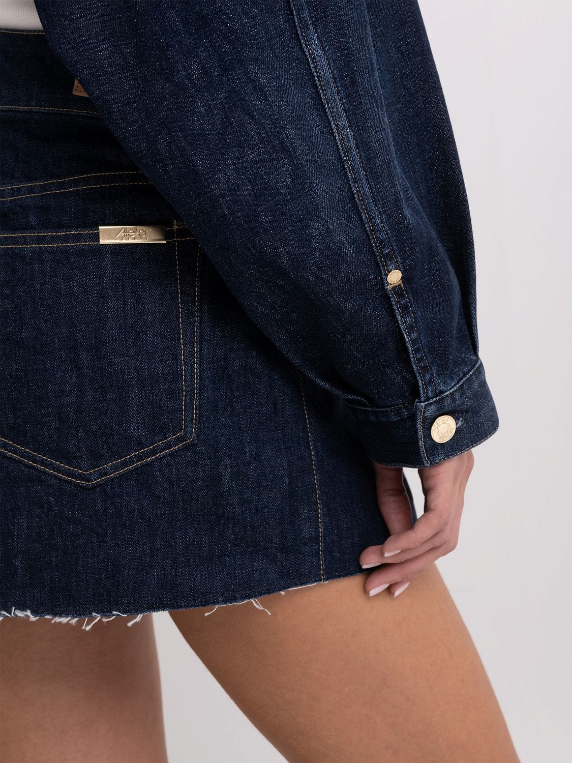 RePLAY×no. OVERSIZE DENIM SHIRTS インディゴ 2 | maxicenter.mx